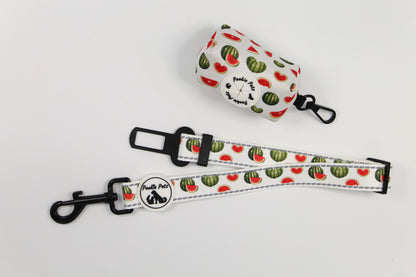 Watermelon-themed Car Restraint for Pet Travel by Pookie Pets