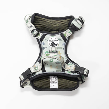 Comfort Explorer Harness in ARMY - Stylish and Secure Cat Harness - Pookie Pets