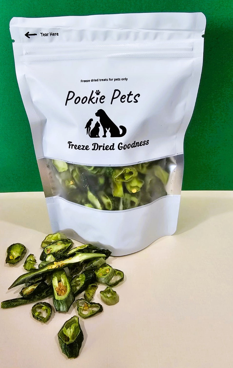 Freeze Dried Green Chilli