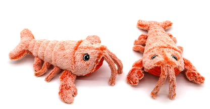 Interactive Plush Lobster Toy with Catnip - Entertain Your Feline Friend